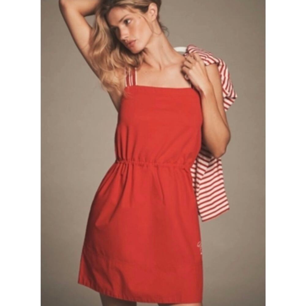 NWT Anthropologie Daily Practice Passing Shot Mini Dress. Size L. Ret $88